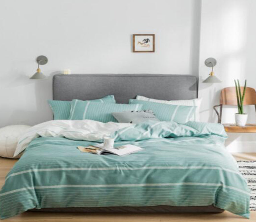 3D Green 17130 Bed Pillowcases Quilt