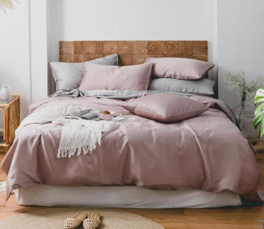 3D Pink 20050 Bed Pillowcases Quilt