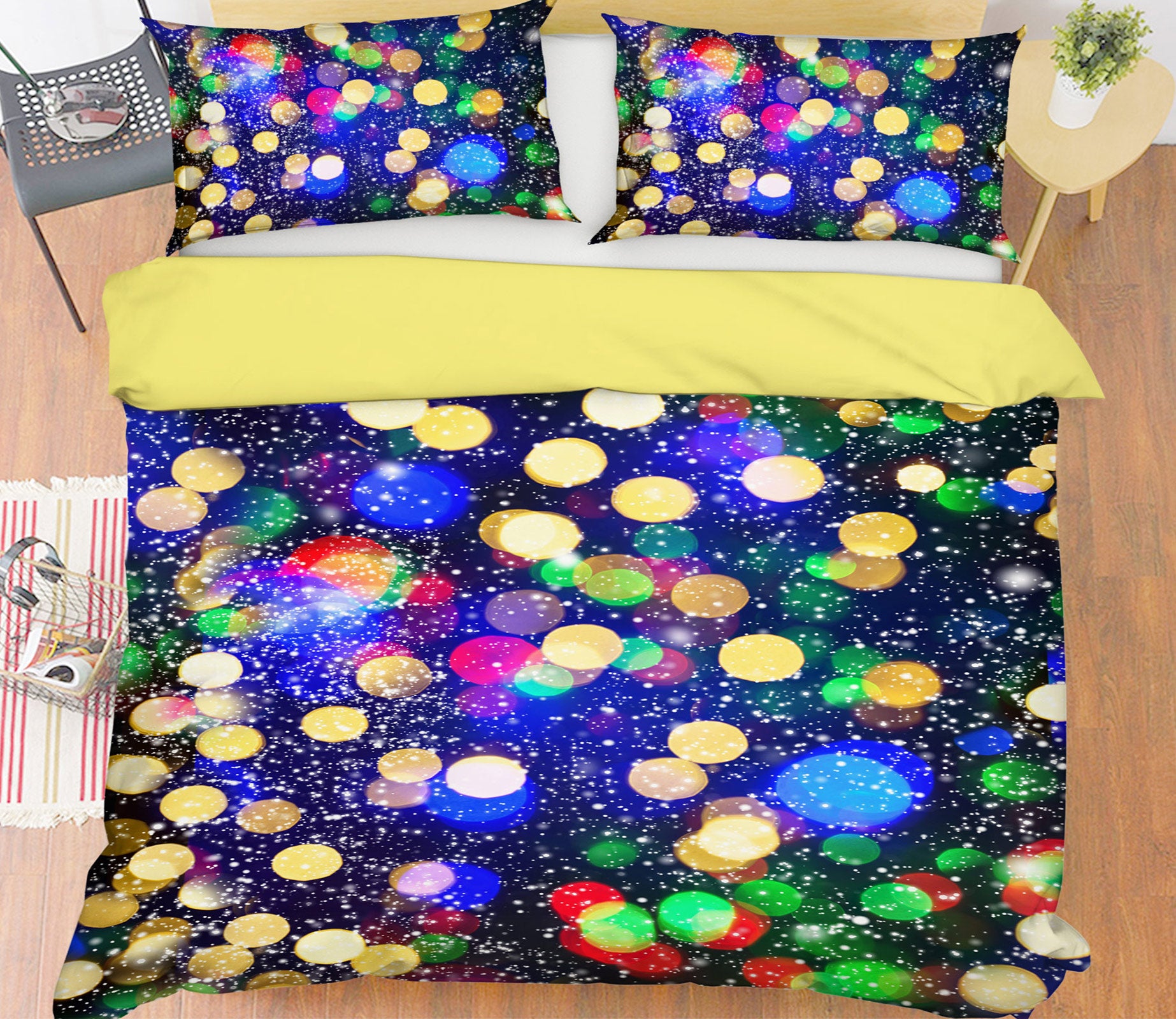 3D Color Aperture 13184 Bed Pillowcases Quilt