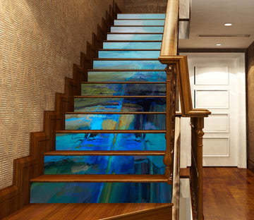 3D Pigment Blue 9474 Michael Tienhaara Stair Risers