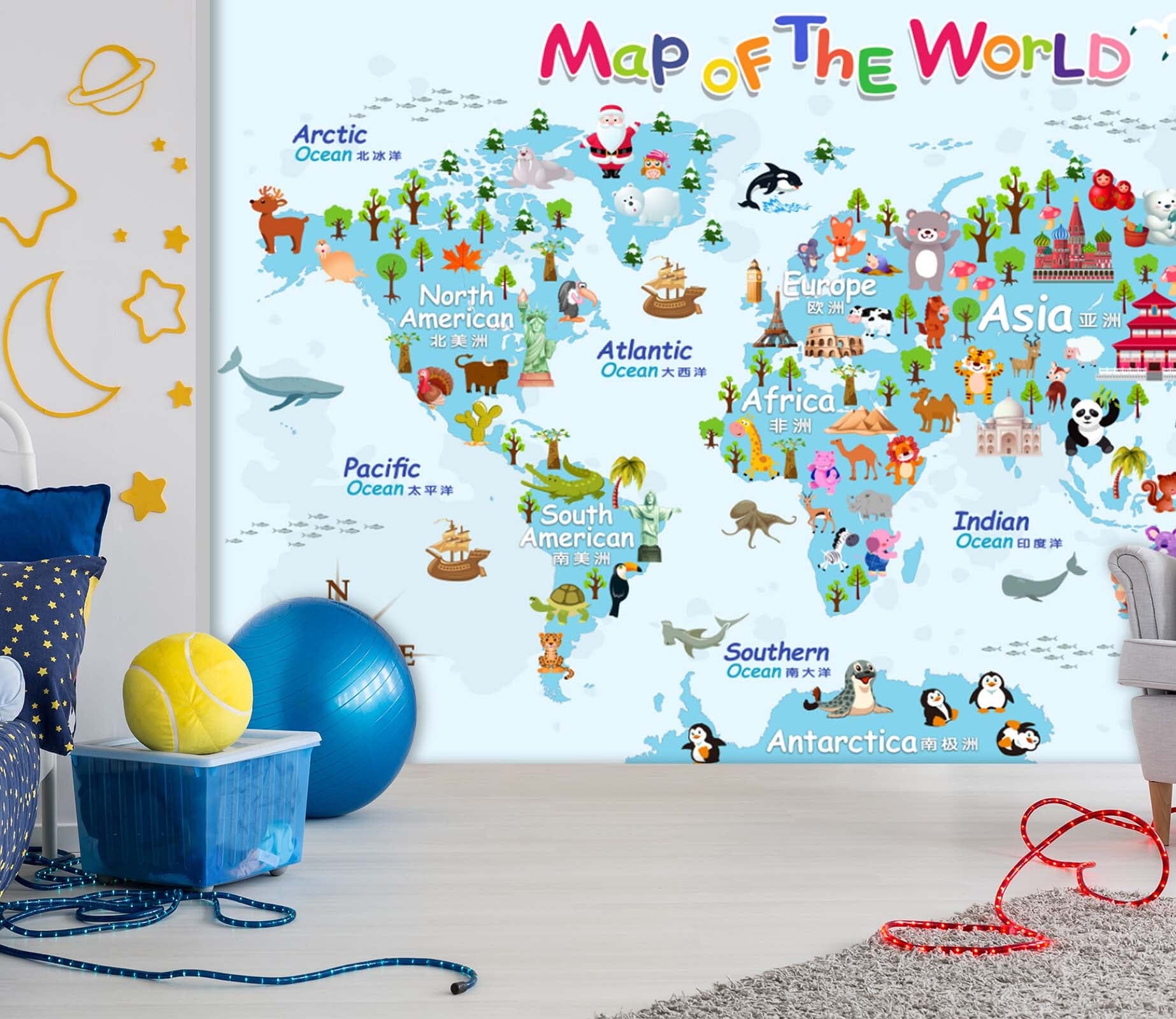 3D Forest Map 1610 Wall Murals Wallpaper AJ Wallpaper 2 