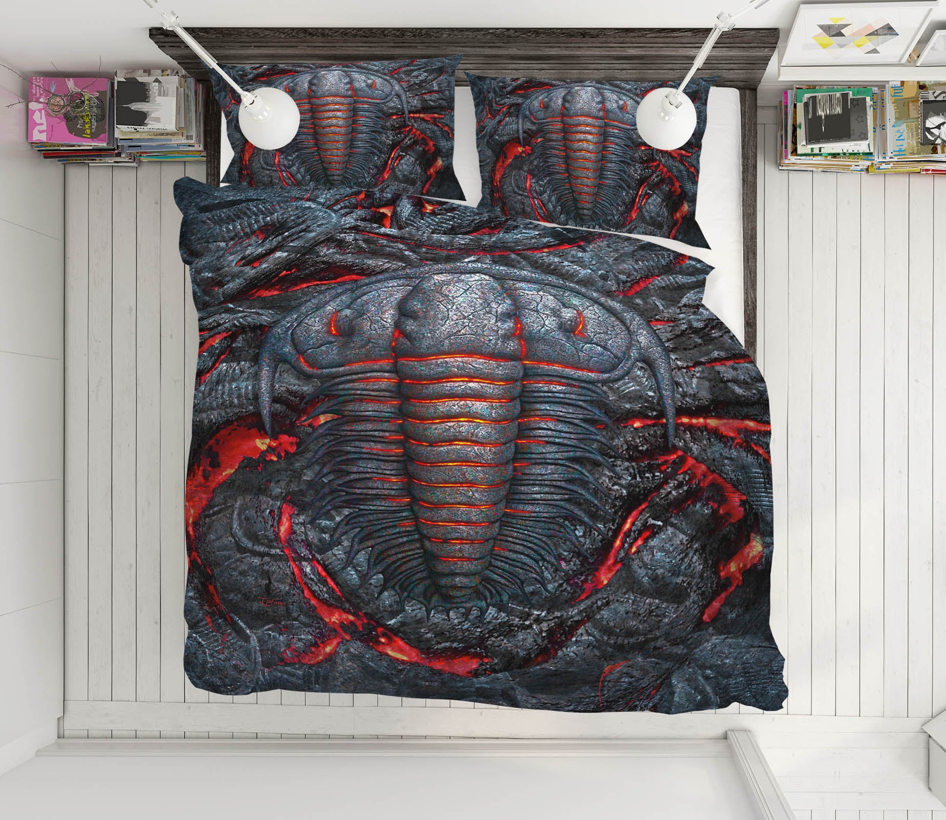 3D Permian Heat 86037 Jerry LoFaro bedding Bed Pillowcases Quilt