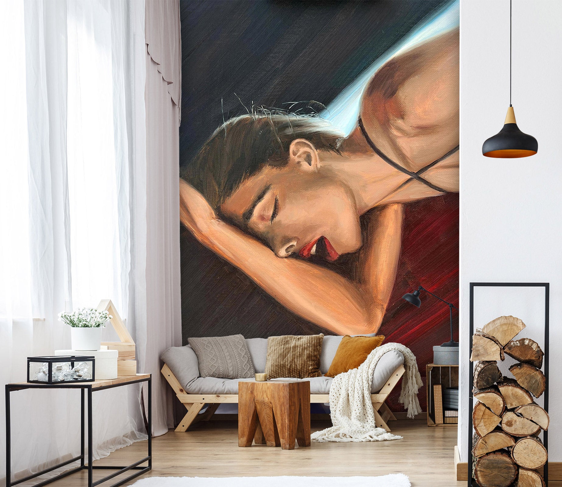 3D Woman Oil Painting 9834 Marina Zotova Wall Mural Wall Murals