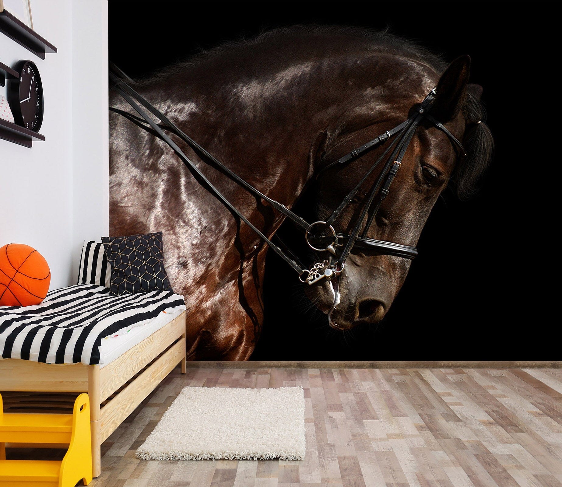 3D Horse Head 198 Wall Murals Wallpaper AJ Wallpaper 2 