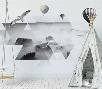 3D Diamond Patchwork 1444 Wall Murals Wallpaper AJ Wallpaper 2 