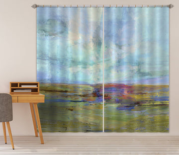 3D Green Grassland 056 Michael Tienhaara Curtain Curtains Drapes Curtains AJ Creativity Home 