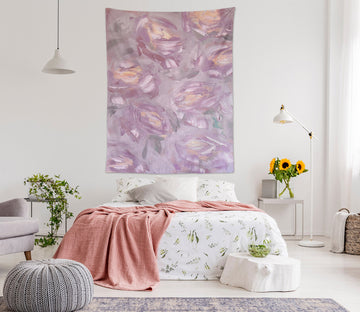 3D Purple Texture 3777 Skromova Marina Tapestry Hanging Cloth Hang