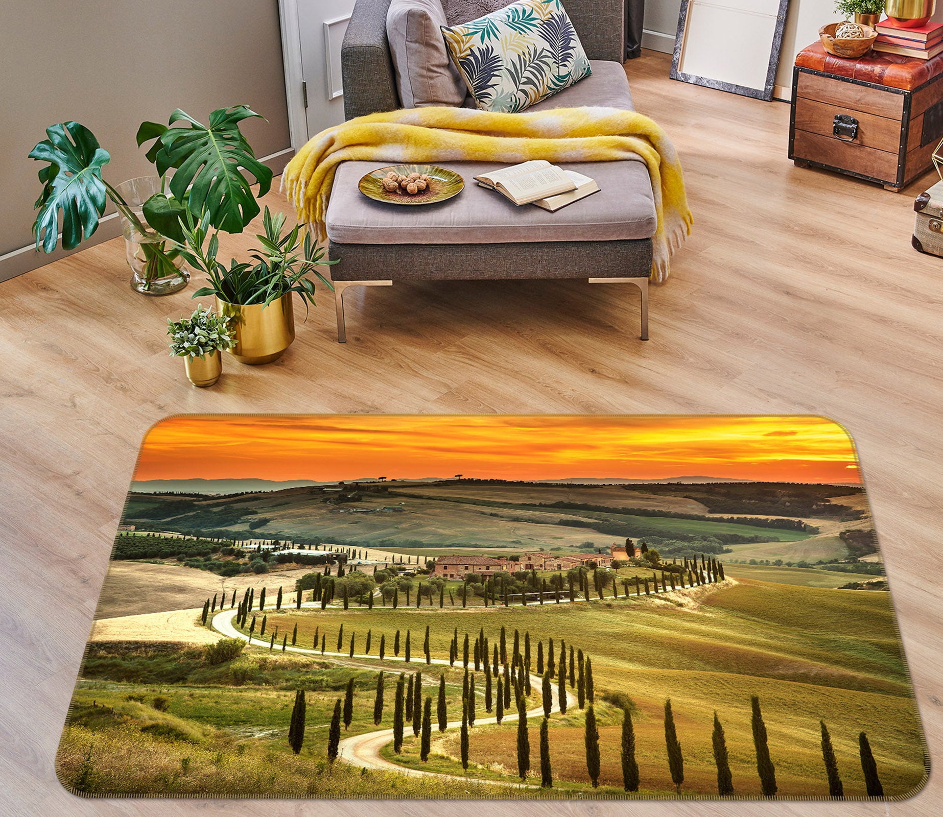 3D Grassland 34208 Non Slip Rug Mat