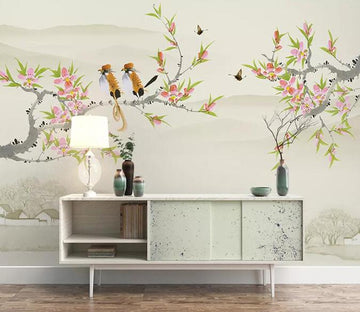 3D Tree Branch 419 Wall Murals Wallpaper AJ Wallpaper 2 