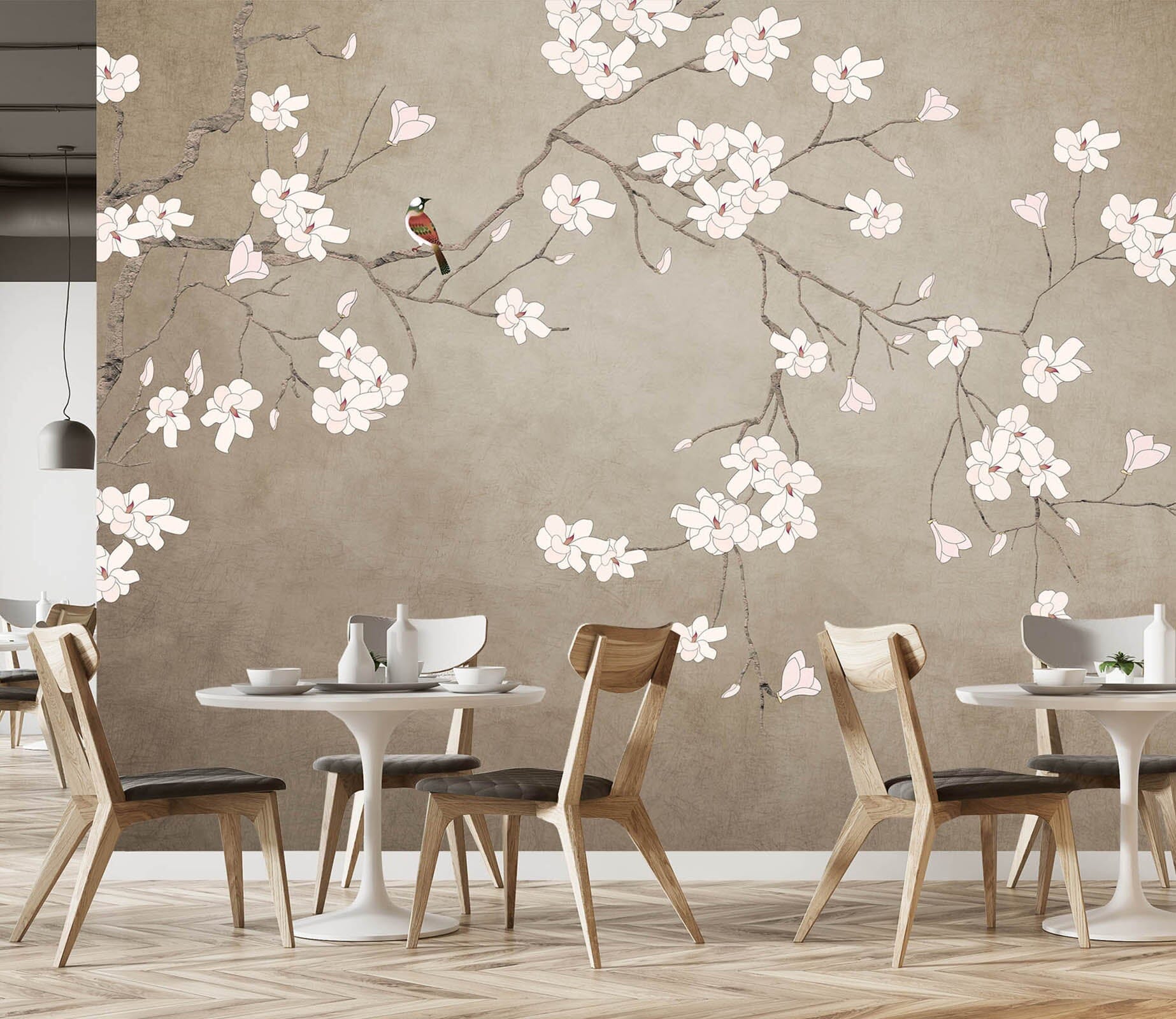 3D Peach Blossom 1435 Wall Murals Wallpaper AJ Wallpaper 2 