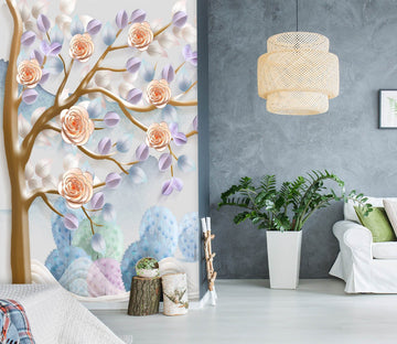 3D Forest Rose 1831 Wall Murals Wallpaper AJ Wallpaper 2 