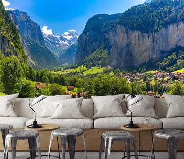 3D Mountains 58182 Wall Murals