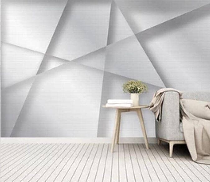 3D Simple Triangle 2177 Wall Murals Wallpaper AJ Wallpaper 2 