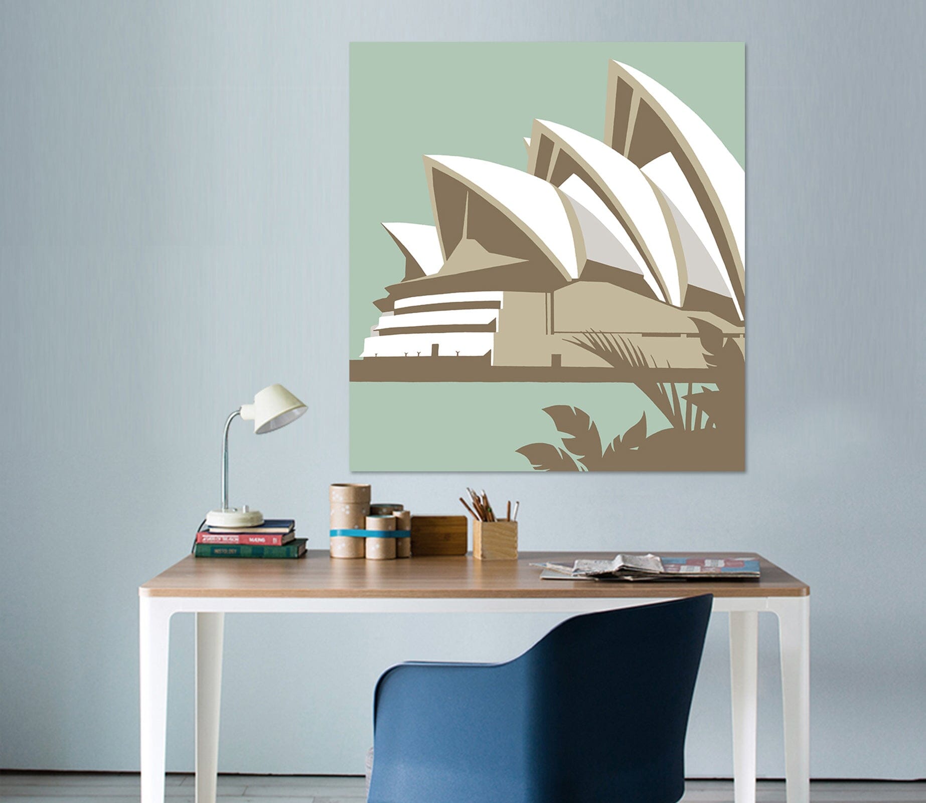 3D Sydney Opera House 074 Steve Read Wall Sticker Wallpaper AJ Wallpaper 2 