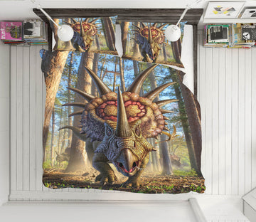 3D Styracosaurus 86049 Jerry LoFaro bedding Bed Pillowcases Quilt