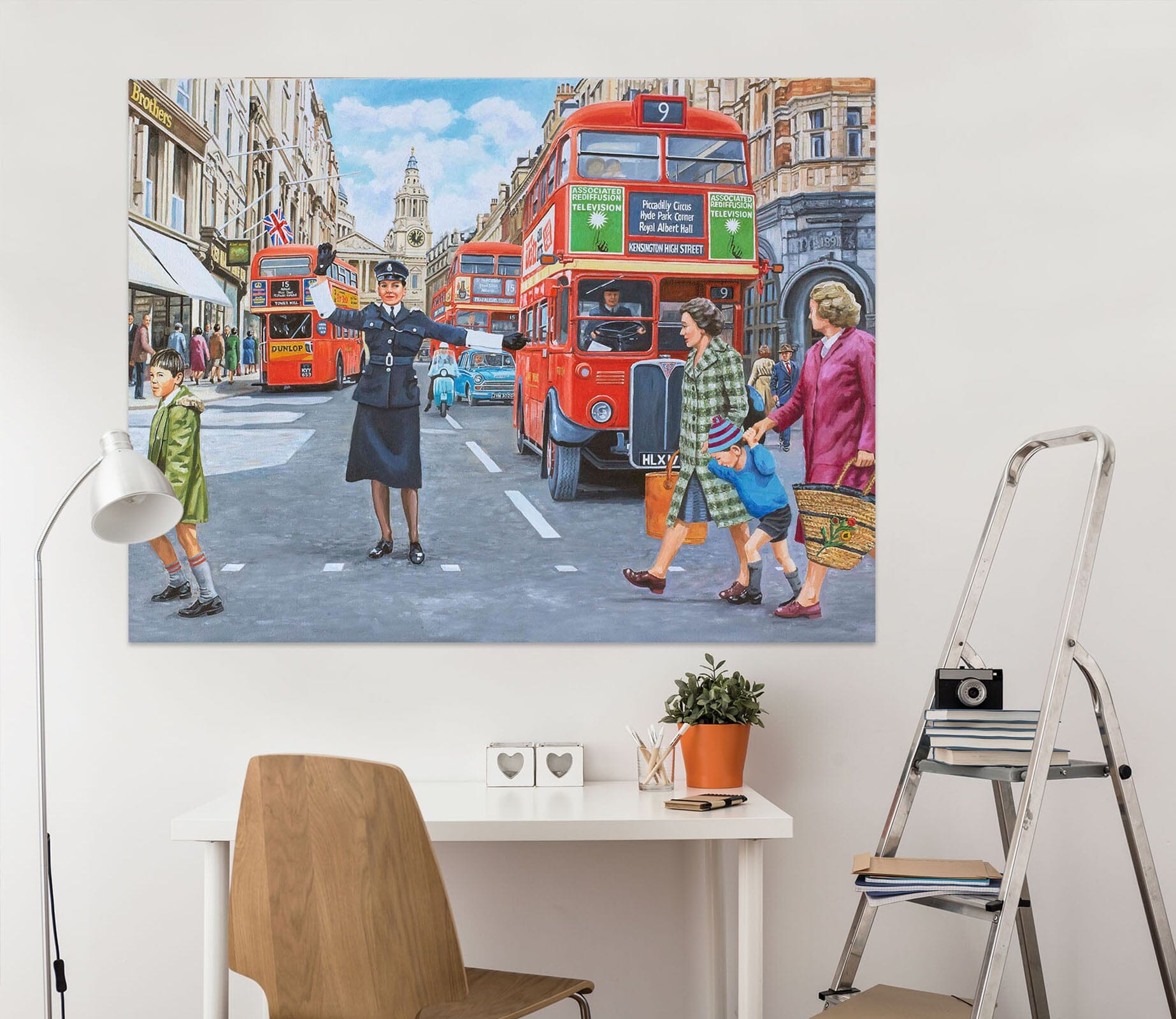 3D Female Police Officer 088 Trevor Mitchell Wall Sticker Wallpaper AJ Wallpaper 2 