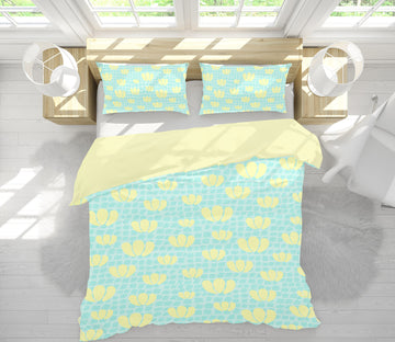 3D Yellow Petals Flower 109132 Kashmira Jayaprakash Bedding Bed Pillowcases Quilt