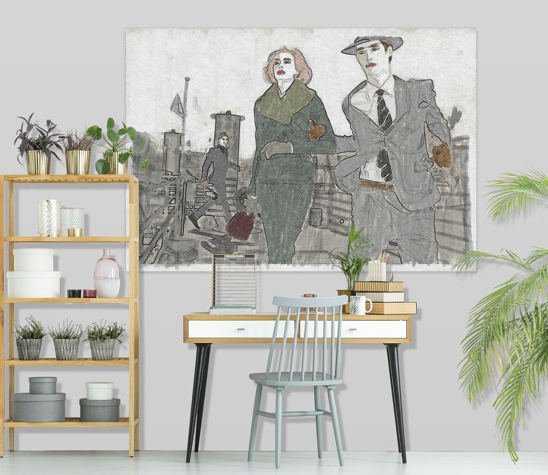 3D Mall Elite 016 Marco Cavazzana Wall Sticker Wallpaper AJ Wallpaper 2 