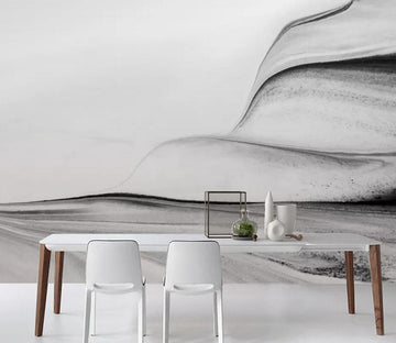 3D Hand Painted Black WC1159 Wall Murals