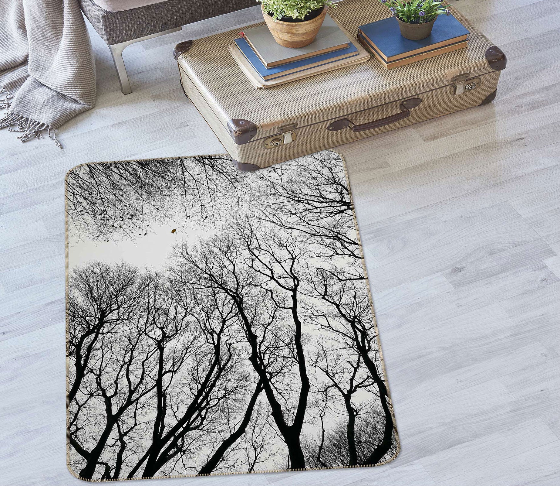 3D Dead Wood 27025 Non Slip Rug Mat