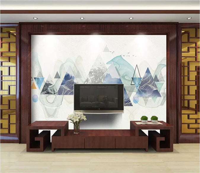 3D Colored Diamond 1654 Wall Murals Wallpaper AJ Wallpaper 2 