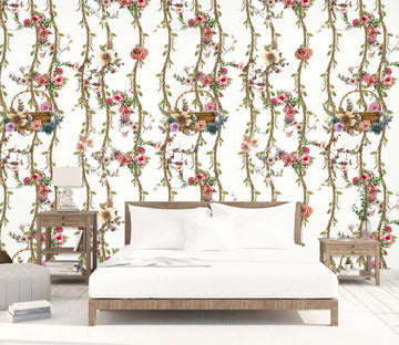 3D Branch Flower 2060 Wall Murals Wallpaper AJ Wallpaper 2 