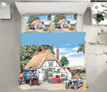 3D Delivery At The Railway Inn 2019 Trevor Mitchell bedding Bed Pillowcases Quilt Quiet Covers AJ Creativity Home 