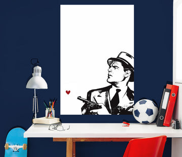 3D Sketch Men 136 Boris Draschoff Wall Sticker Wallpaper AJ Wallpaper 2 