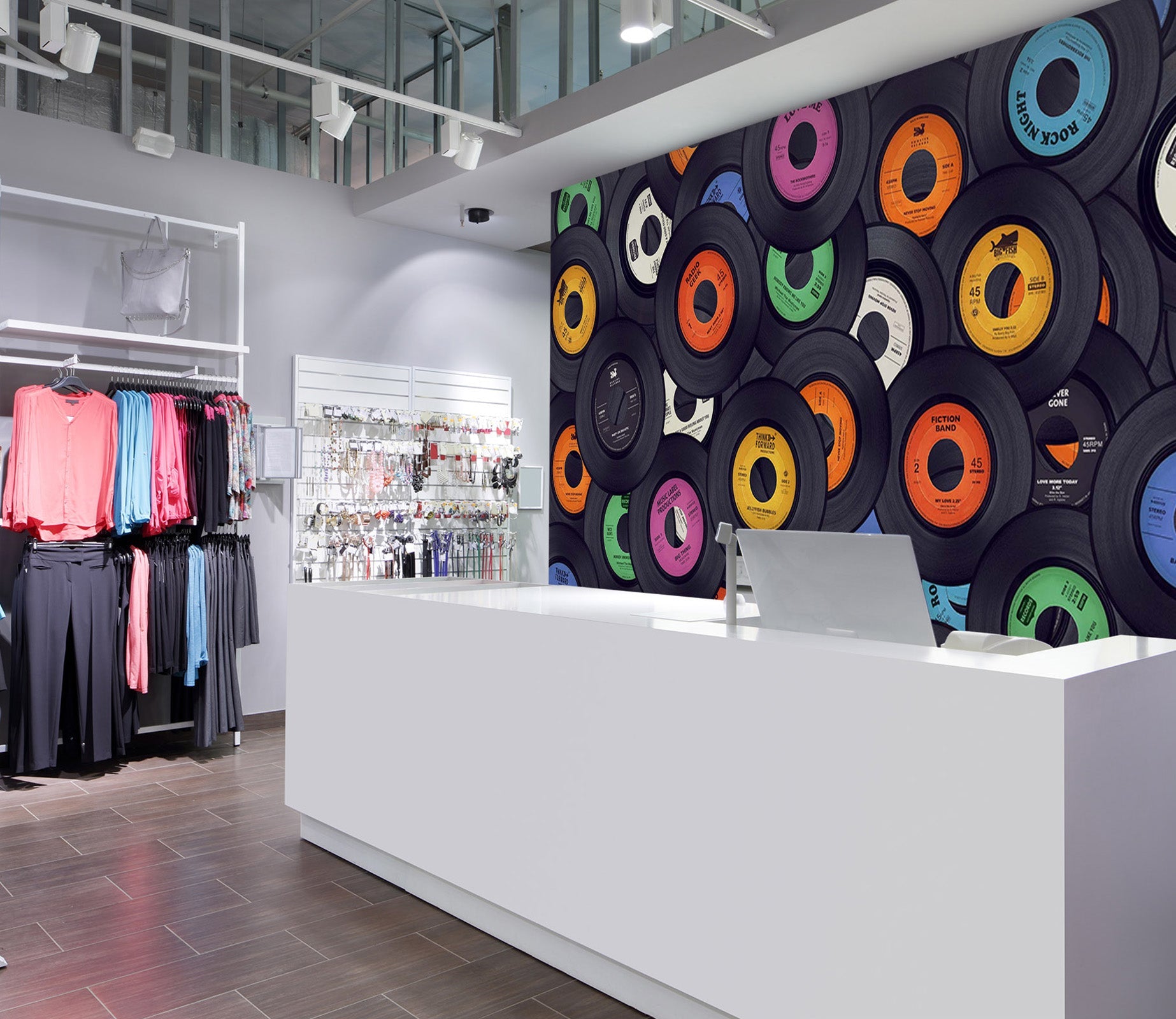 3D The record pattern 13 Wall Murals Wallpaper AJ Wallpaper 2 