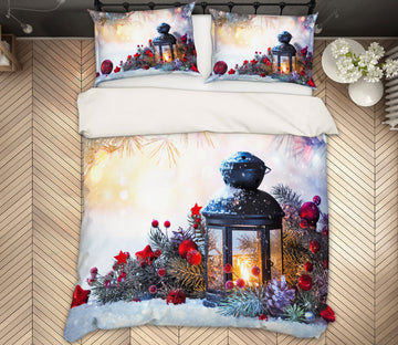 3D Flower Light 14070 Bed Pillowcases Quilt