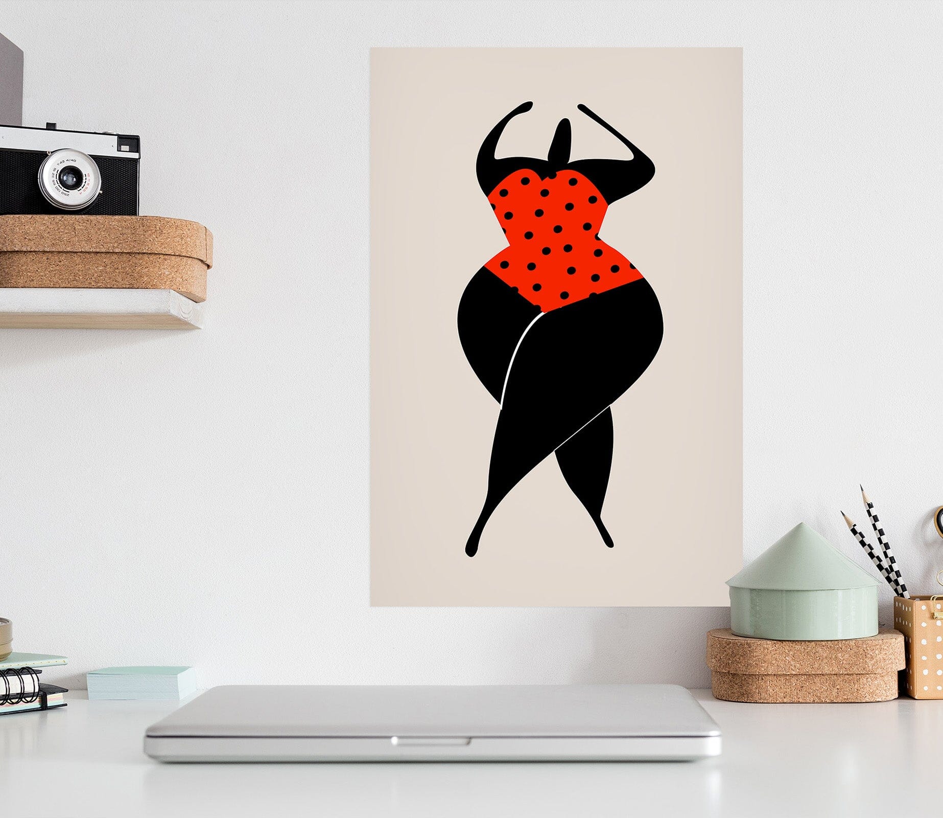 3D Athletic Girl 132 Boris Draschoff Wall Sticker Wallpaper AJ Wallpaper 2 