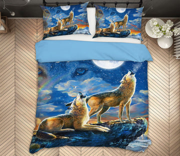 3D Wolverine 2134 Adrian Chesterman Bedding Bed Pillowcases Quilt Quiet Covers AJ Creativity Home 