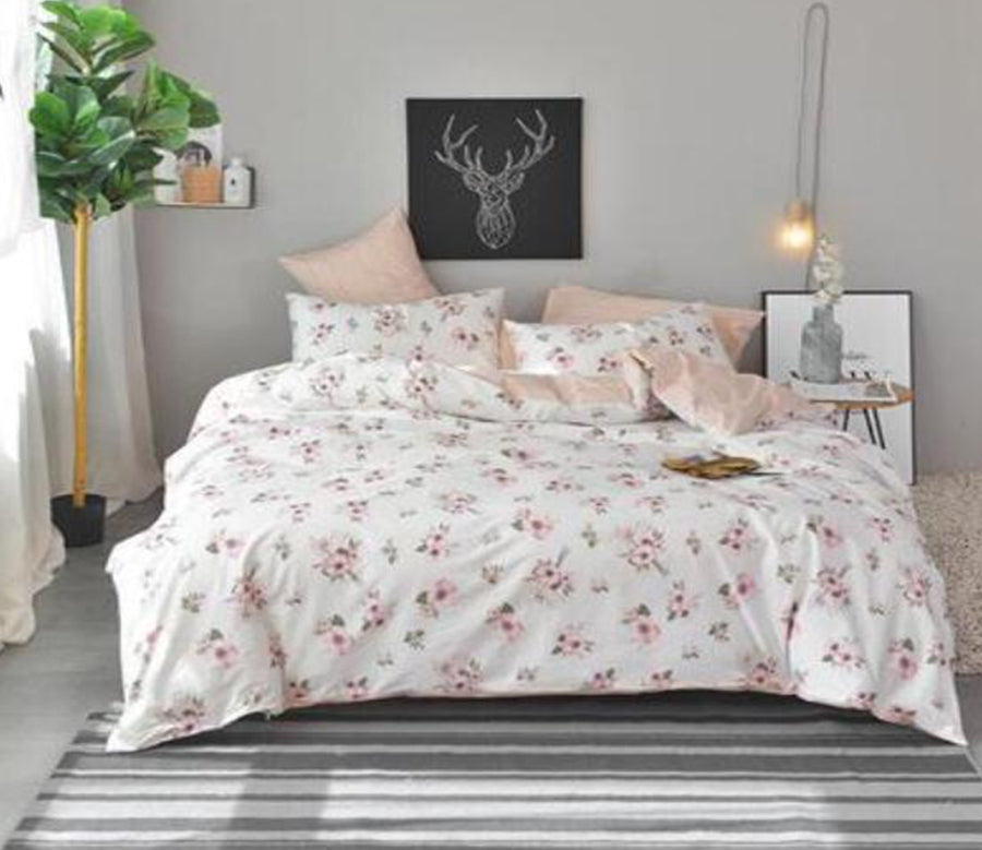 3D Flowers Pink 20206 Bed Pillowcases Quilt