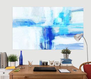 3D Blue Graffiti 024 Michael Tienhaara Wall Sticker Wallpaper AJ Wallpaper 2 
