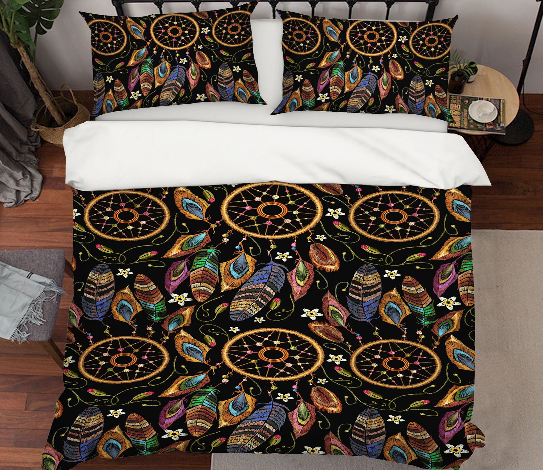 3D Dream Catcher Pattern 14220 Bed Pillowcases Quilt