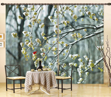 3D Spring Bud 204 Assaf Frank Curtain Curtains Drapes Curtains AJ Creativity Home 