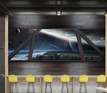 3D Black Sea WC086 Wall Murals Wallpaper AJ Wallpaper 2 