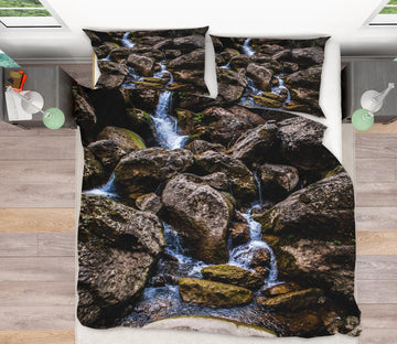 3D Stone 16094 Bed Pillowcases Quilt