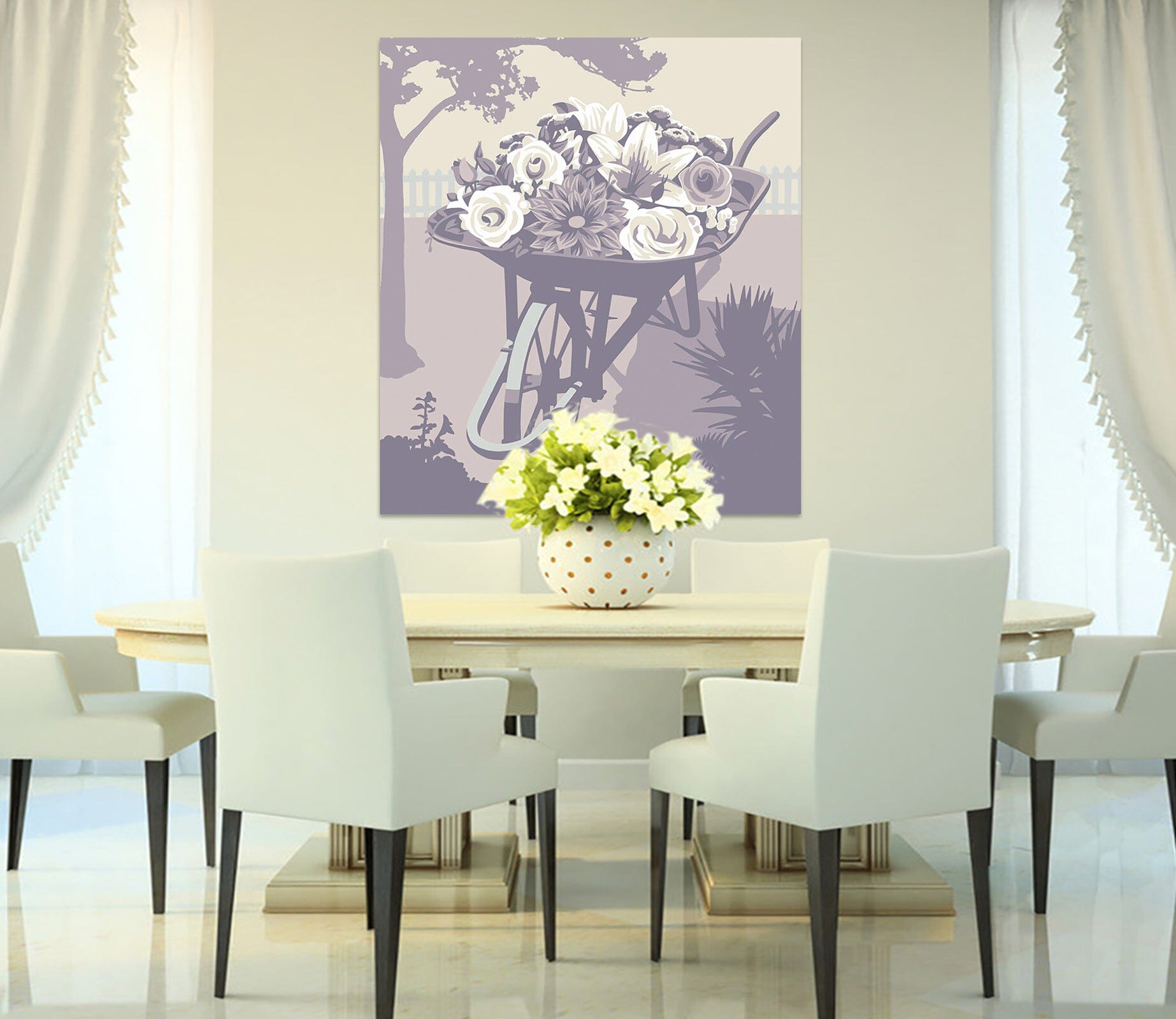 3D Chelsea Flower 011 Steve Read Wall Sticker Wallpaper AJ Wallpaper 2 