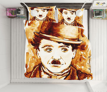 3D Chaplin 12140 Bed Pillowcases Quilt
