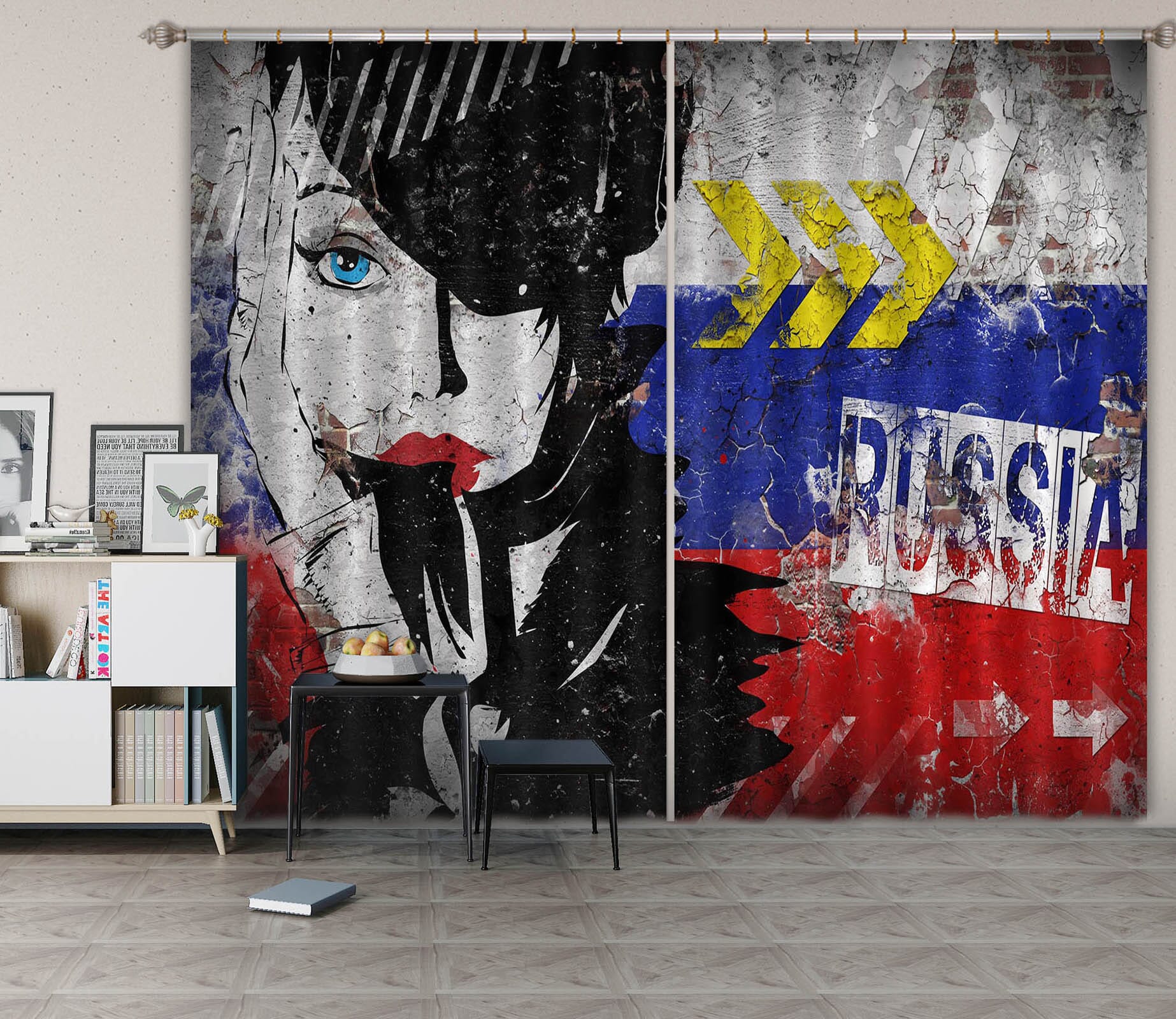 3D Playful Girl 770 Curtains Drapes Wallpaper AJ Wallpaper 