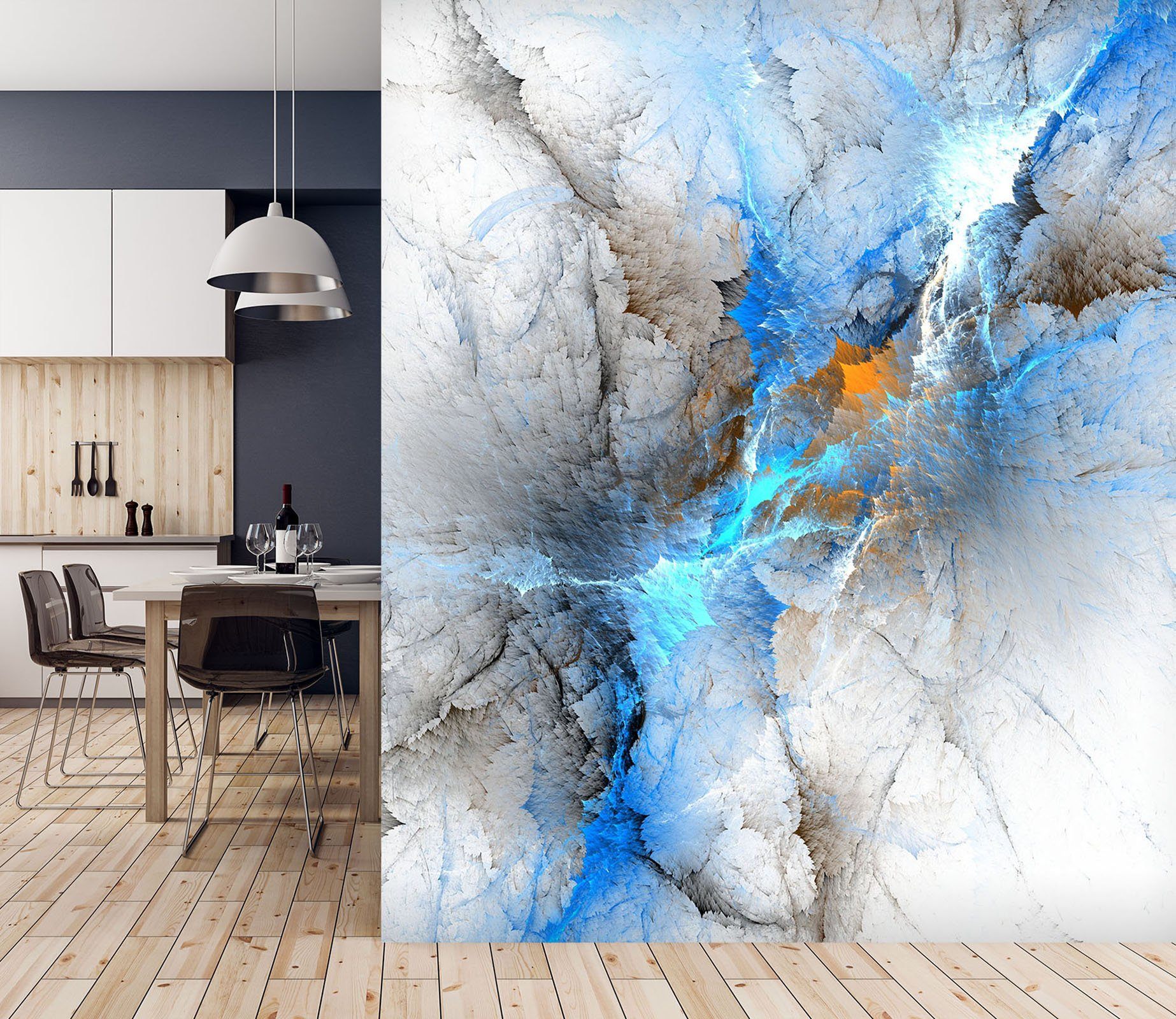 3D Abstract Texture Blue 141 Wall Murals Wallpaper AJ Wallpaper 2 
