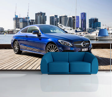 3D Building Car River 258 Vehicle Wall Murals