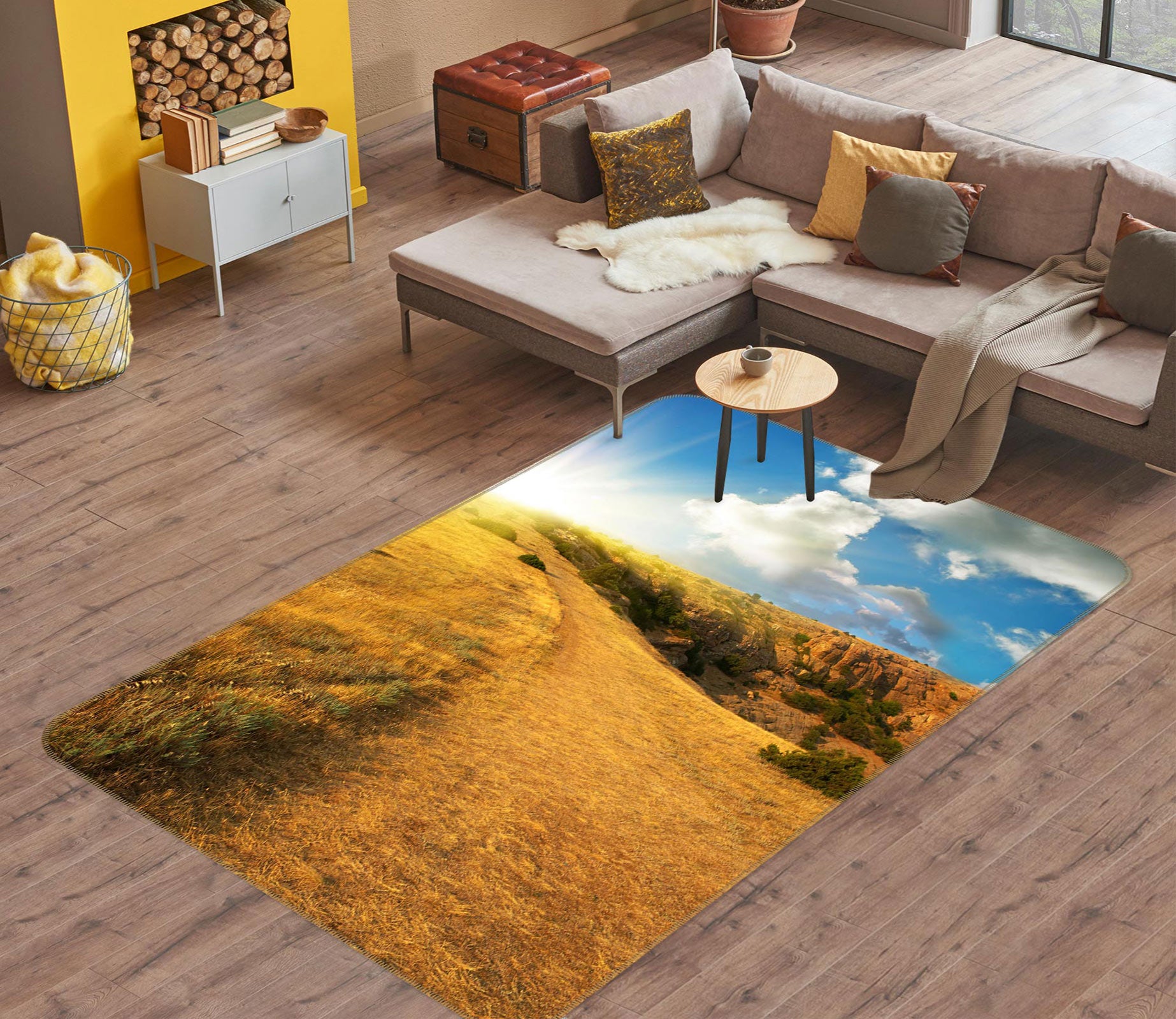 3D Path 76105 Non Slip Rug Mat