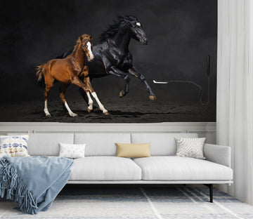 3D Dark Horse 111 Wall Murals Wallpaper AJ Wallpaper 2 