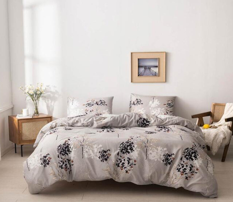 3D Black And White Tree Vine 7188 Bed Pillowcases Quilt