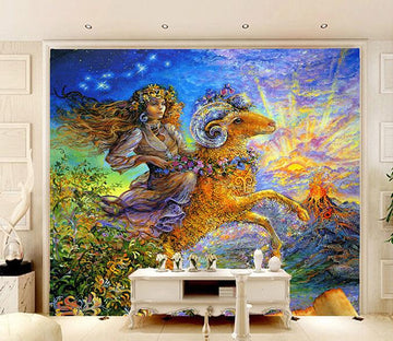 3D Beauty Riding 466 Wall Murals Wallpaper AJ Wallpaper 2 