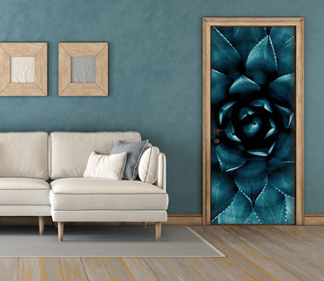 3D Succulents Plant Flower 10133 Boris Draschoff Door Mural