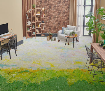 3D Green Grass Pattern Painting 9502 Allan P. Friedlander Floor Mural