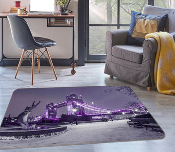 3D Purple Lights 3033 Assaf Frank Rug Non Slip Rug Mat Mat AJ Creativity Home 